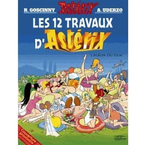 livre les 12 travaux d'astérix